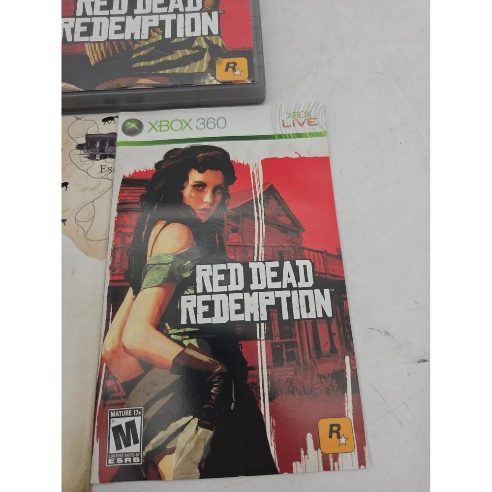 Red Dead Redemption Platinum Hits (Xbox 360) w/ Manual CIB - Tested Working